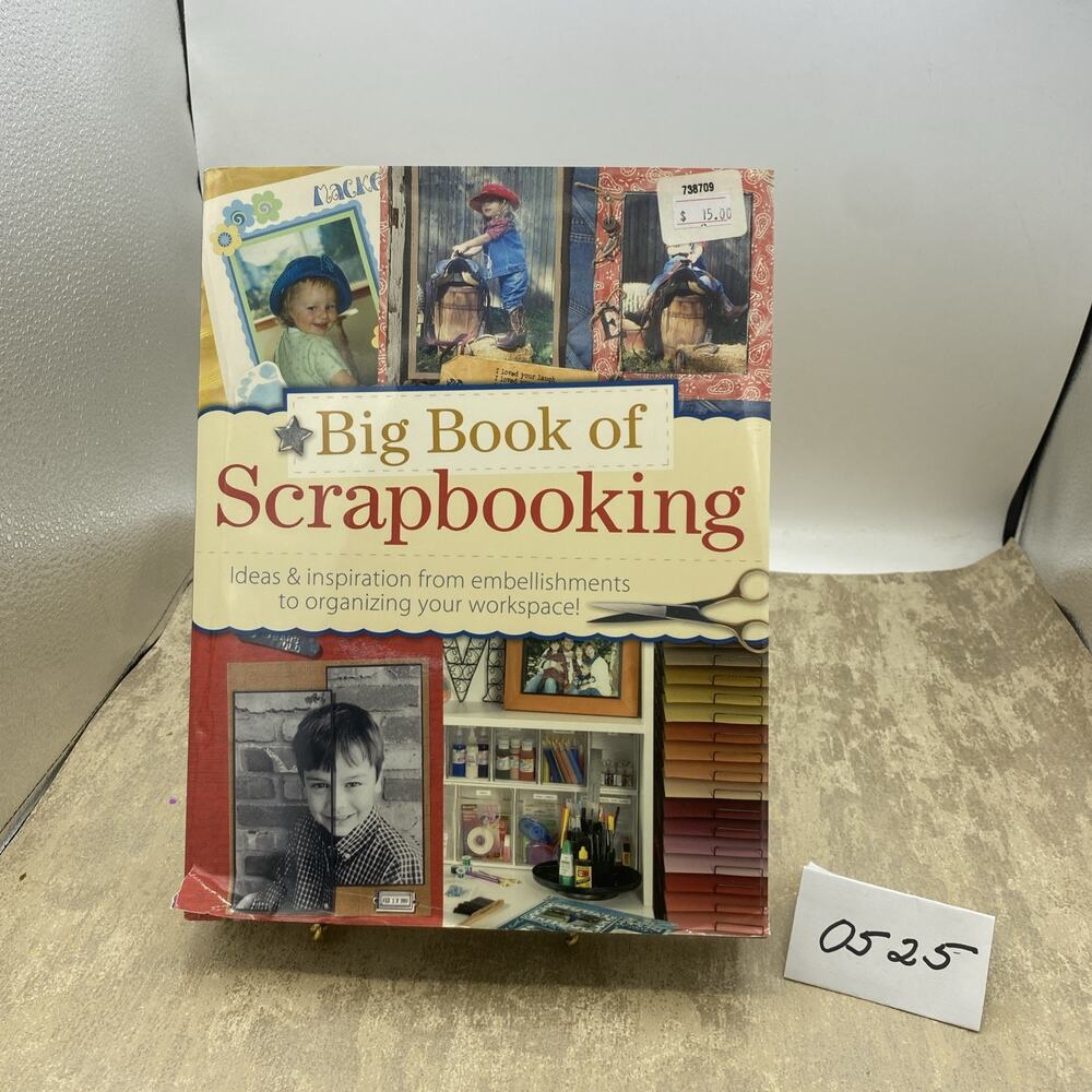 Big Book of Scrapbooking - Over 475 Pages - Memory Maker Books - Organizing Idea